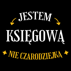 Jestem księgową nie czarodziejką - Torba Na Zakupy Czarna