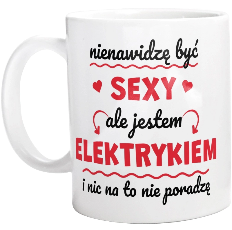 Sexy Elektryk - Kubek Biały