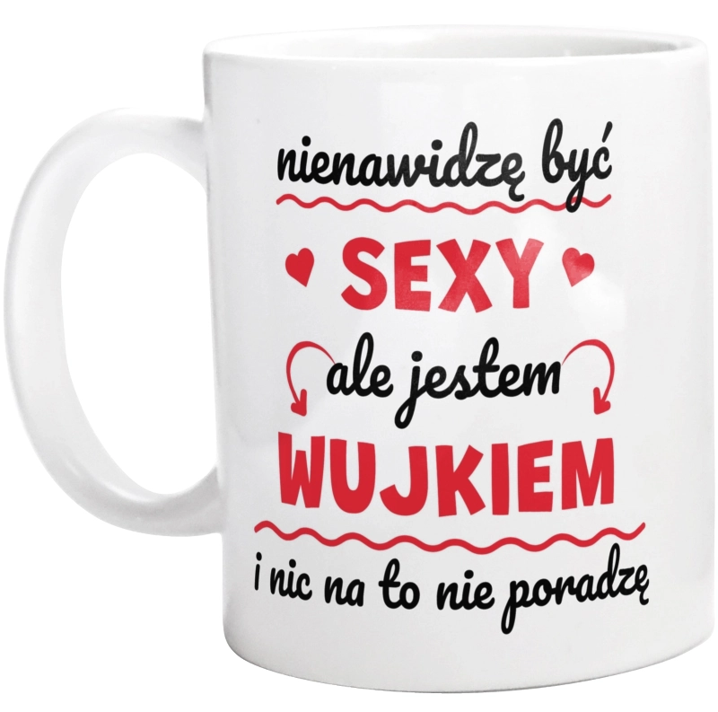 Sexy Wujek - Kubek Biały