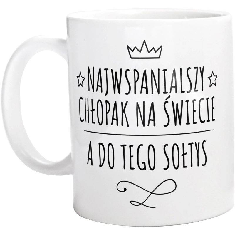 Najwspanialszy Chłopak A Do Tego Sołtys - Kubek Biały