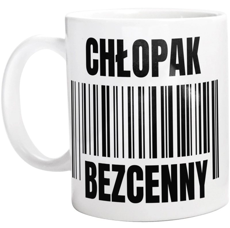 Chłopak Bezcenny - Kubek Biały