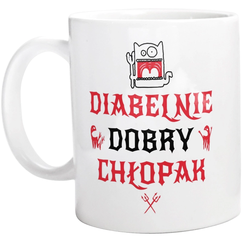 Diabelnie Dobry Chłopak - Kubek Biały