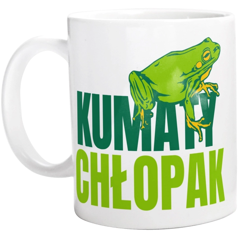 Kumaty Chłopak - Kubek Biały