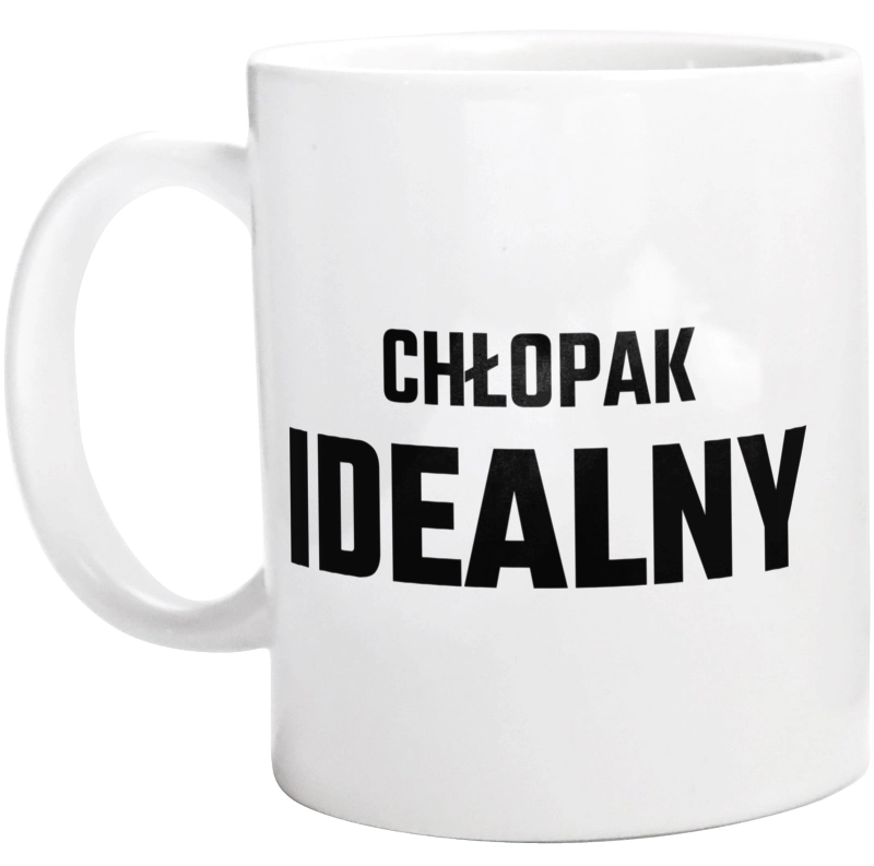 Chłopak Idealny - Kubek Biały