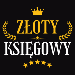 Złoty Księgowy - Męska Koszulka Czarna