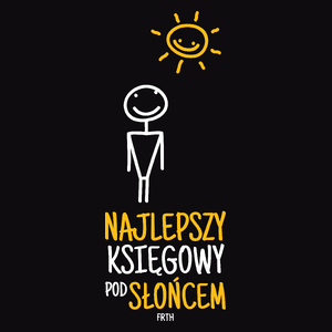 Najlepszy Księgowy Pod Słońcem - Męska Koszulka Czarna