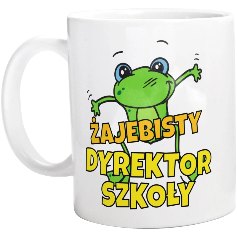 Żajebisty dyrektor szkoły - Kubek Biały