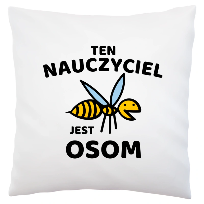 Ten Nauczyciel Jest Osom Awesome - Poduszka Biała