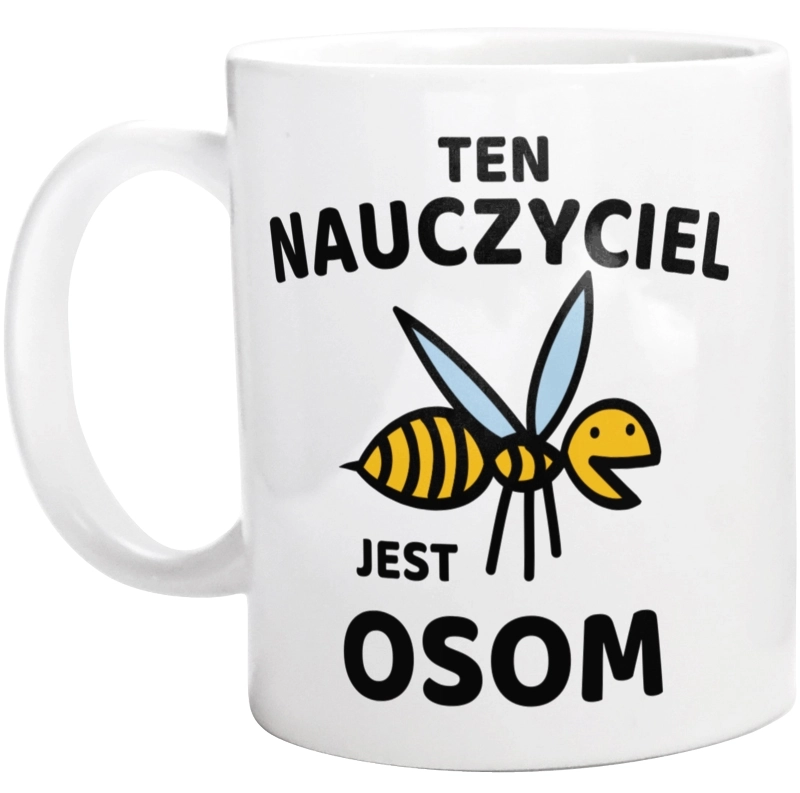 Ten Nauczyciel Jest Osom Awesome - Kubek Biały