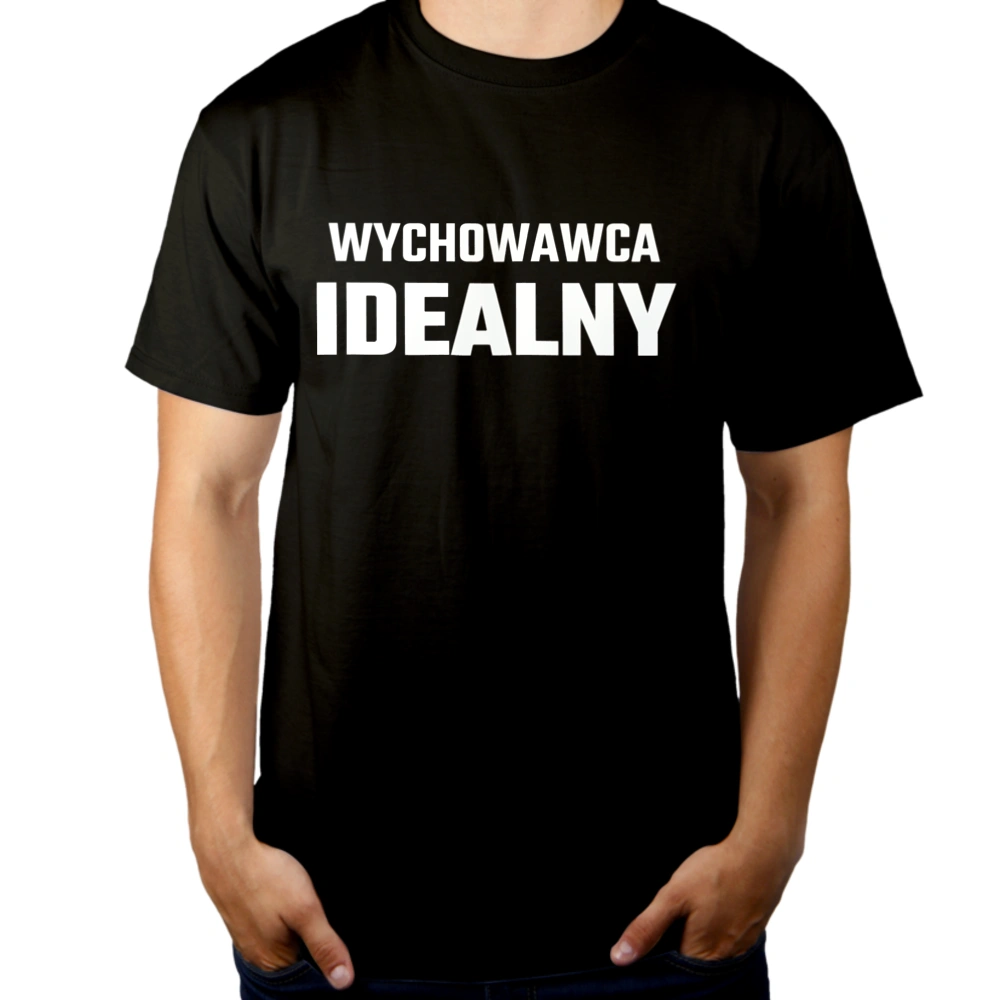 Wychowawca Idealny - Męska Koszulka Czarna