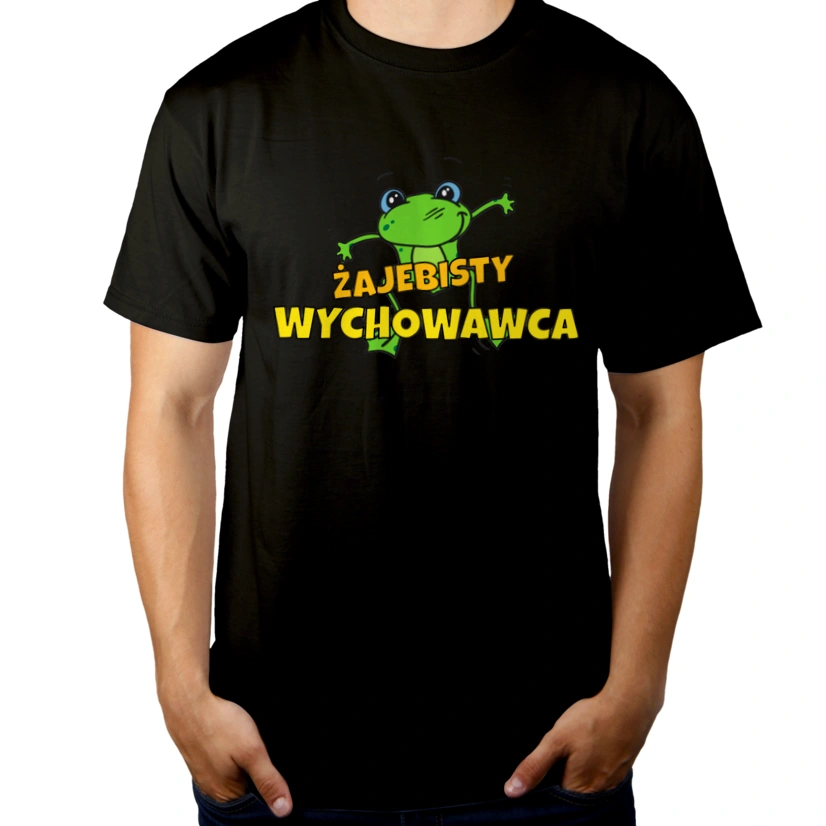 Żajebisty Wychowawca - Męska Koszulka Czarna