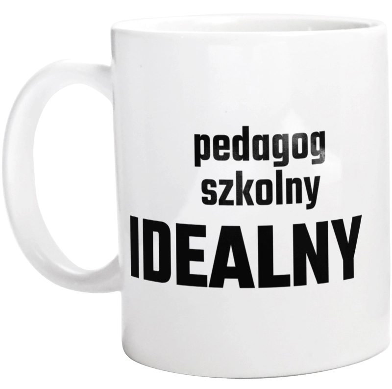 Pedagog Szkolny Idealny - Kubek Biały