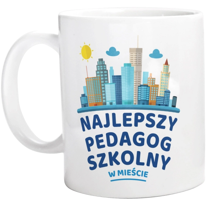 Najlepszy Pedagog Szkolny W Mieście - Kubek Biały