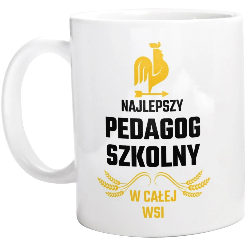 Najlepszy pedagog szkolny w całej wsi - Kubek Biały