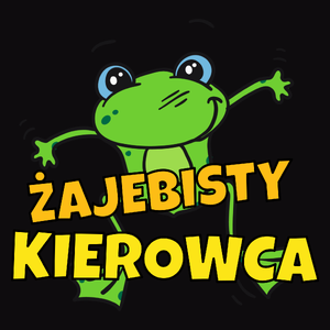 Żajebisty Kierowca - Męska Koszulka Czarna