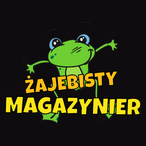 Żajebisty Magazynier - Męska Koszulka Czarna