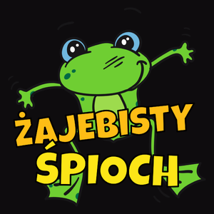 Żajebisty Śpioch - Męska Koszulka Czarna