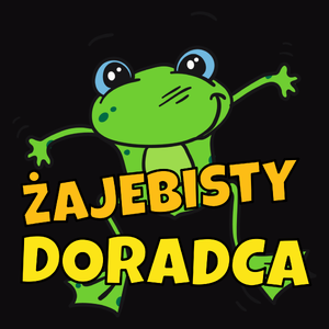 Żajebisty Doradca - Męska Koszulka Czarna