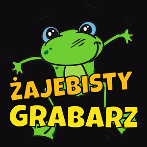 Żajebisty Grabarz - Męska Koszulka Czarna