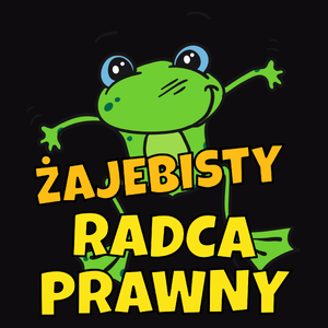 Żajebisty Radca Prawny - Męska Koszulka Czarna