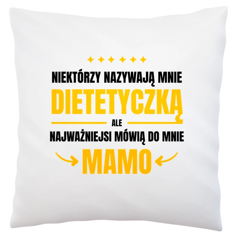 Mama Dietetyczka - Poduszka Biała