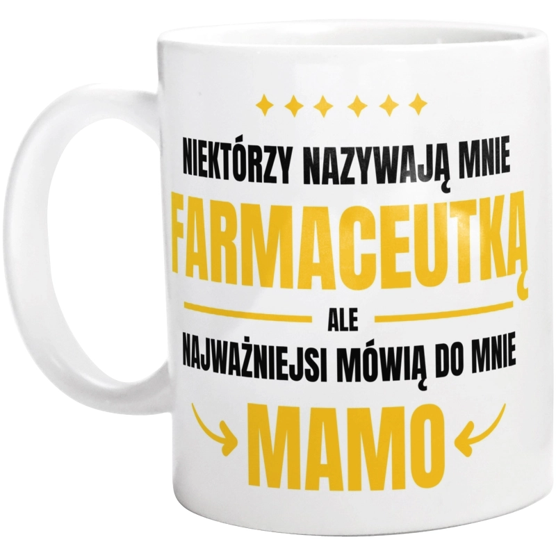 Mama Farmaceutka - Kubek Biały