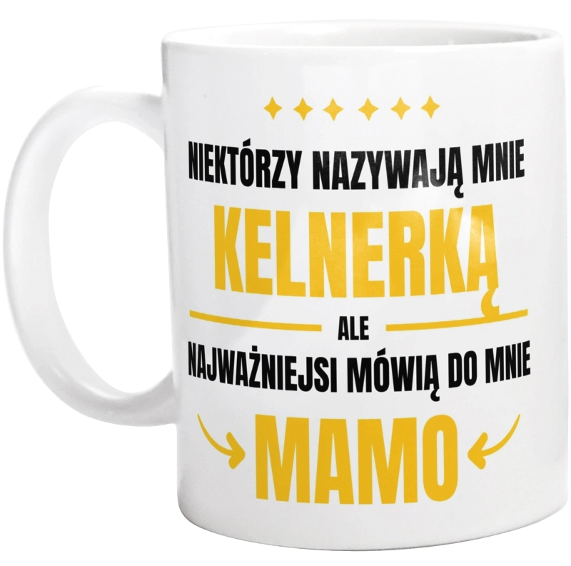 Mama Kelnerka - Kubek Biały