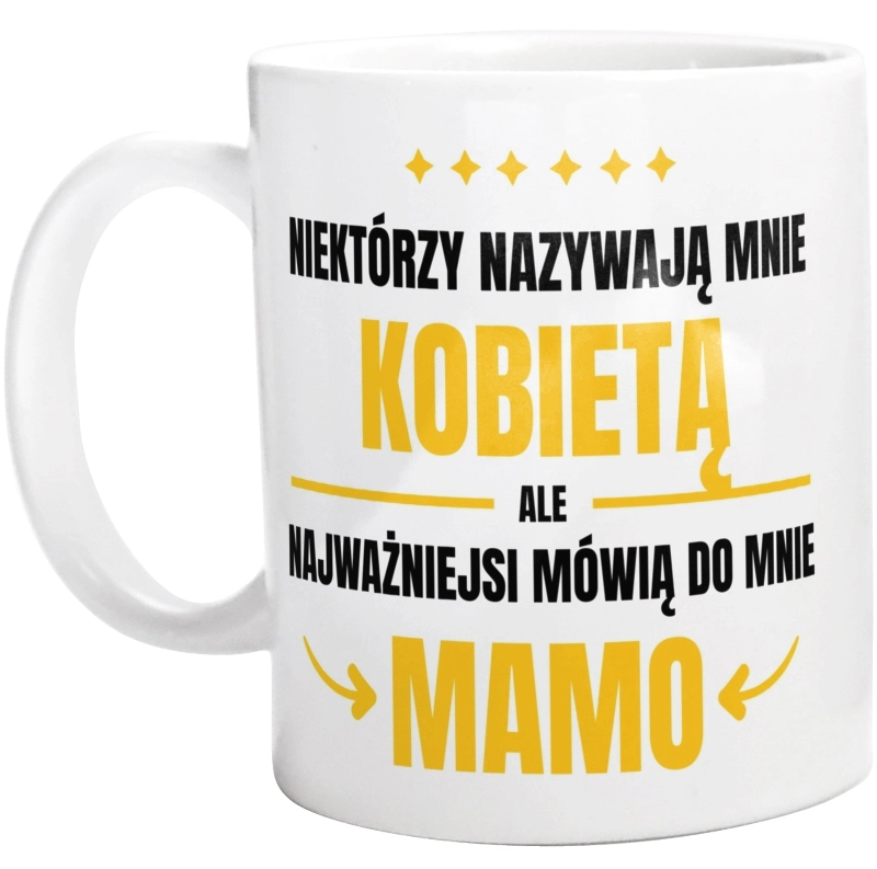 Mama Kobieta - Kubek Biały