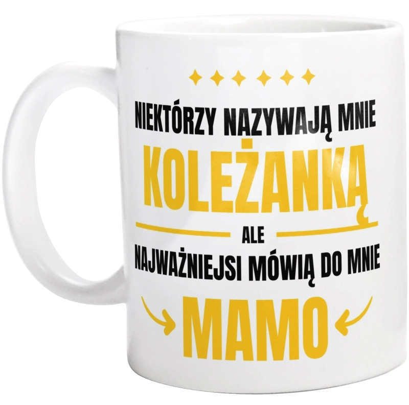 Mama Koleżanka - Kubek Biały