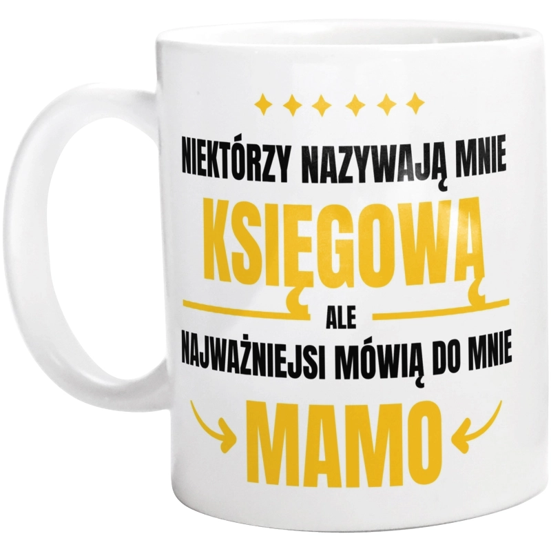 Mama Księgowa - Kubek Biały