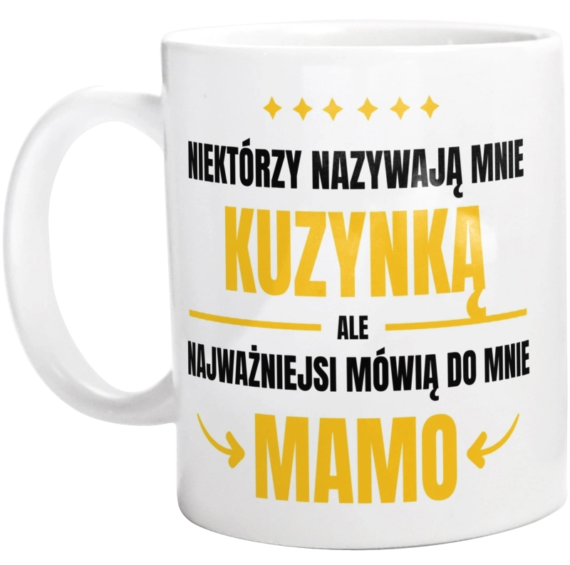 Mama Kuzynka - Kubek Biały