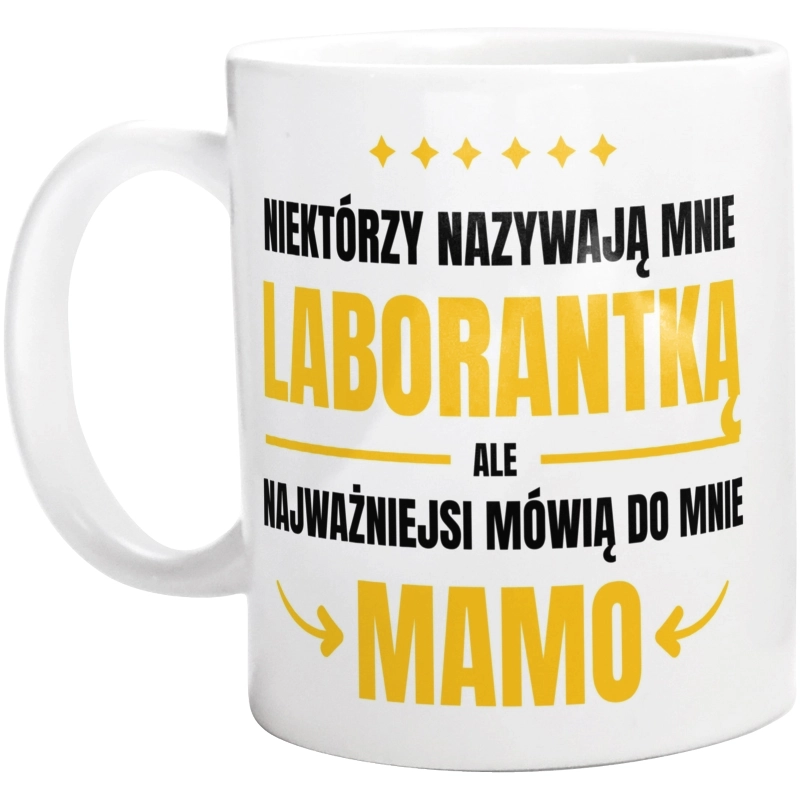 Mama Laborantka - Kubek Biały