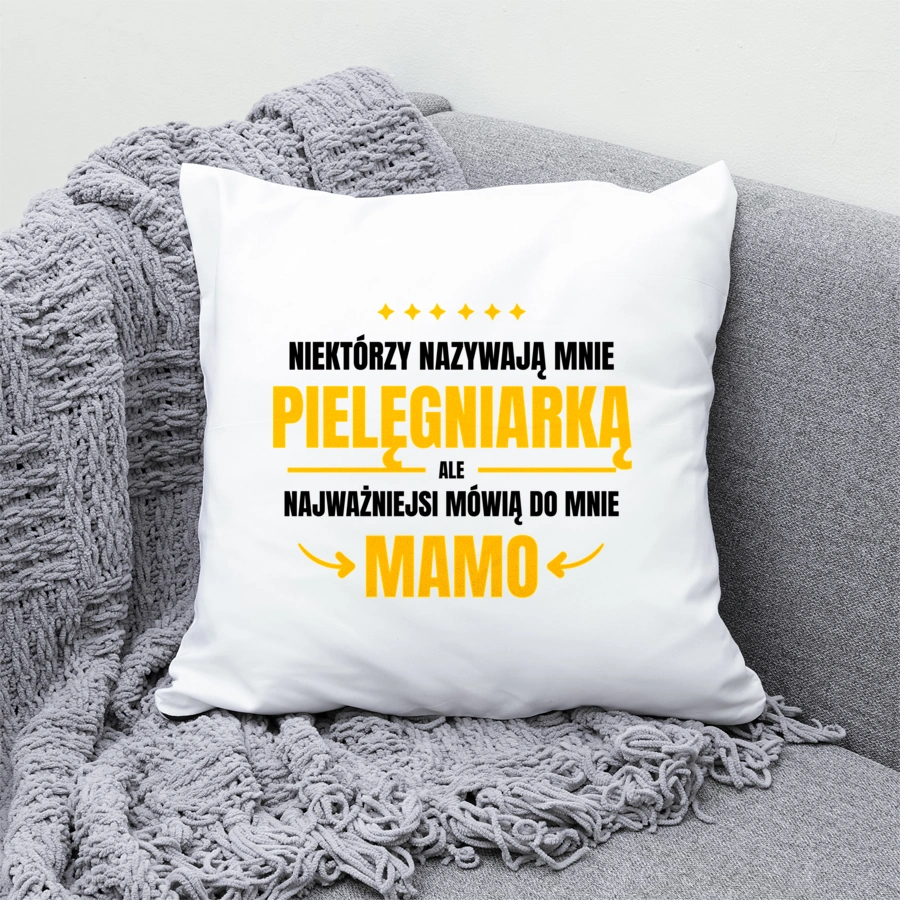 Mama Pielęgniarka - Poduszka Biała