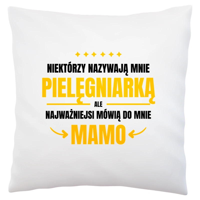 Mama Pielęgniarka - Poduszka Biała