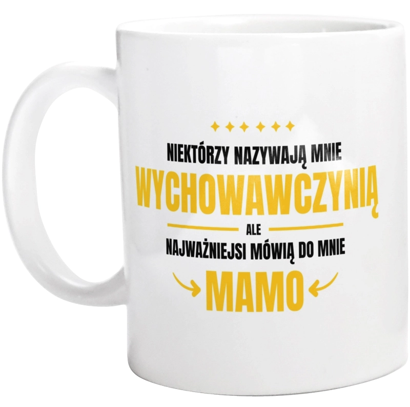 Mama Wychowawczyni - Kubek Biały