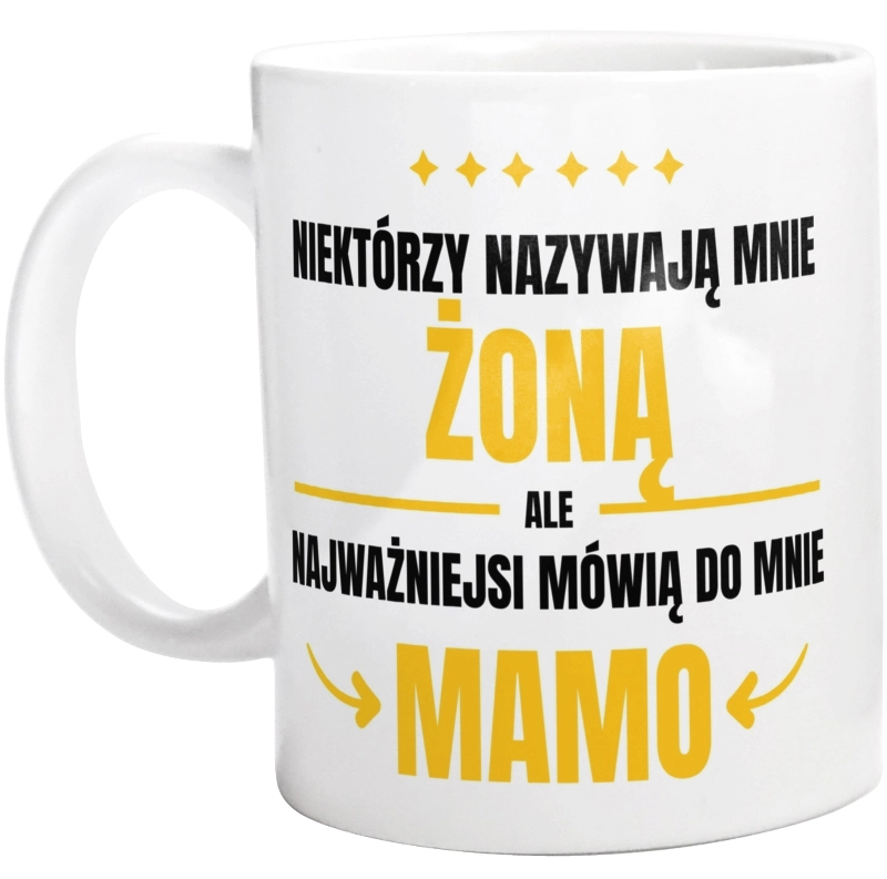 Mama Żona - Kubek Biały