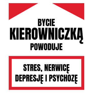 Bycie Kierowniczką - Kubek Biały