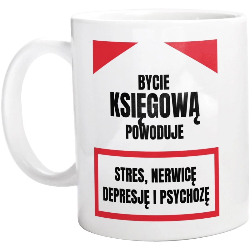 Bycie Księgową - Kubek Biały