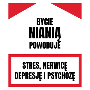 Bycie Nianią - Kubek Biały