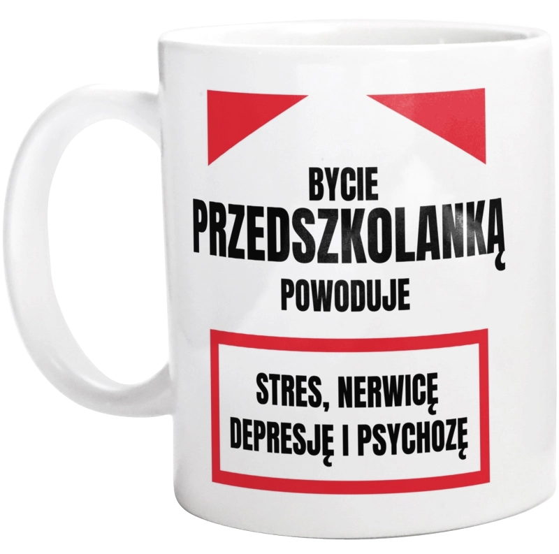 Bycie Przedszkolanką - Kubek Biały