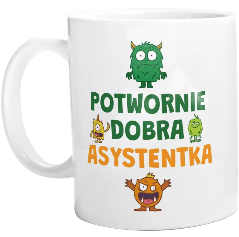 Potwornie Dobra Asystentka - Kubek Biały