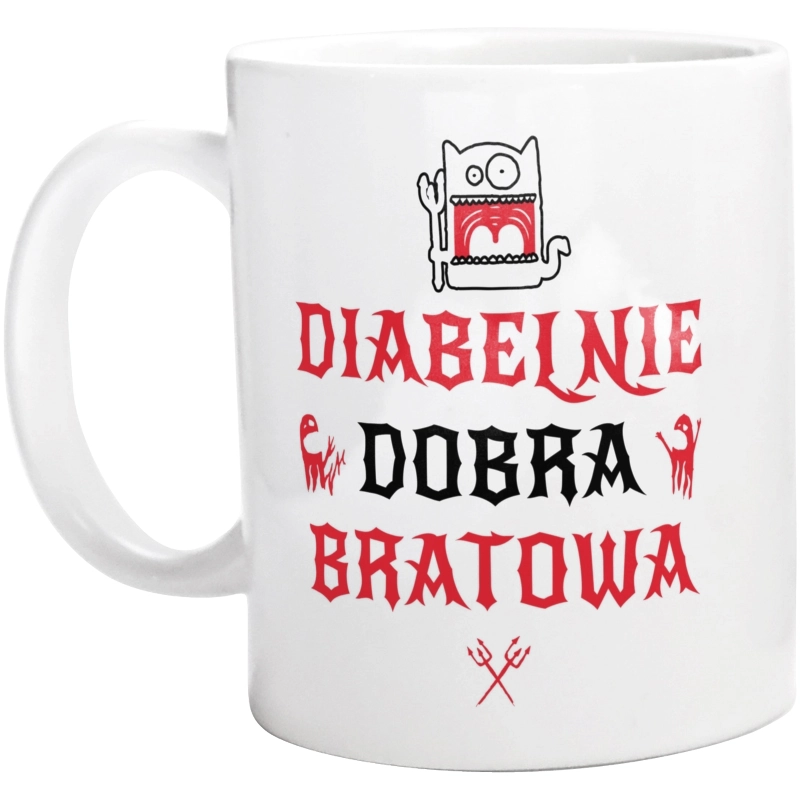 Diabelnie Dobra Bratowa - Kubek Biały