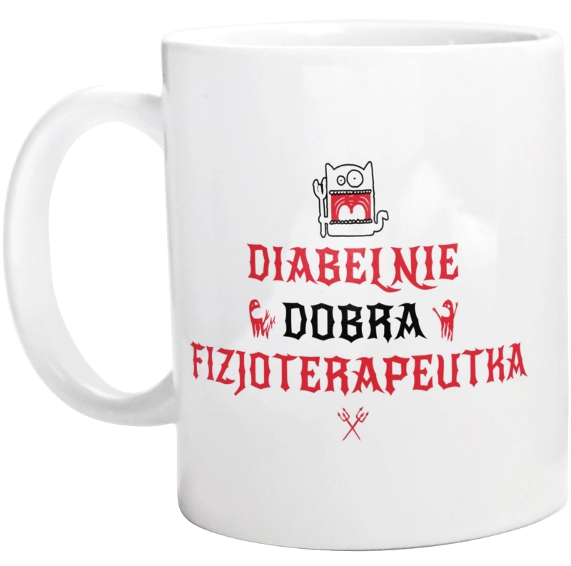 Diabelnie Dobra Fizjoterapeutka - Kubek Biały