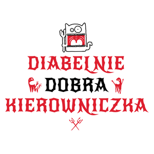 Diabelnie Dobra Kierowniczka - Kubek Biały