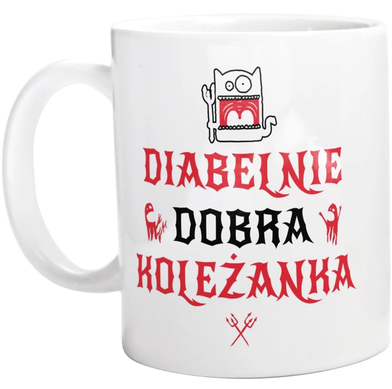 Diabelnie Dobra Koleżanka - Kubek Biały