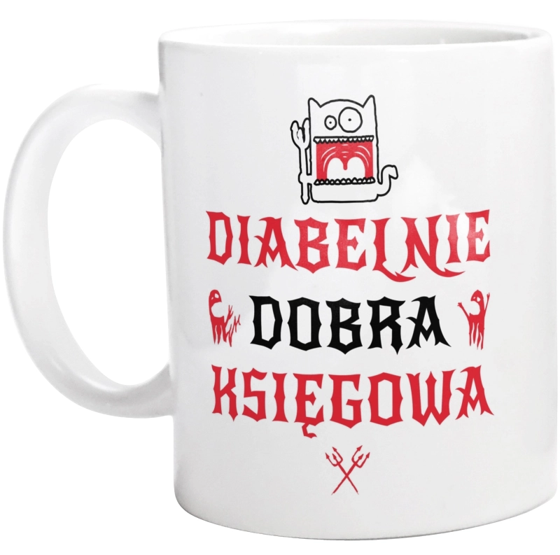 Diabelnie Dobra Księgowa - Kubek Biały