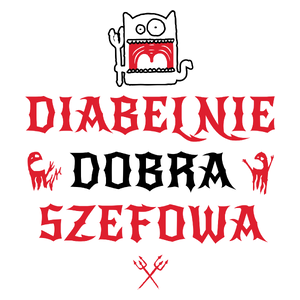 Diabelnie Dobra Szefowa - Kubek Biały