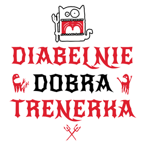 Diabelnie Dobra Trenerka - Kubek Biały