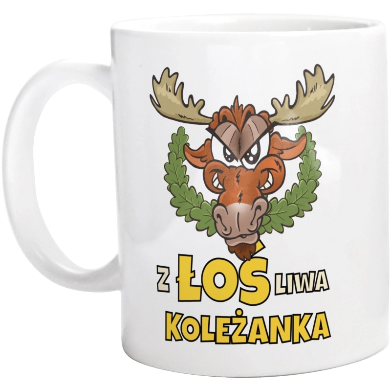 Złośliwa Koleżanka Łoś - Kubek Biały