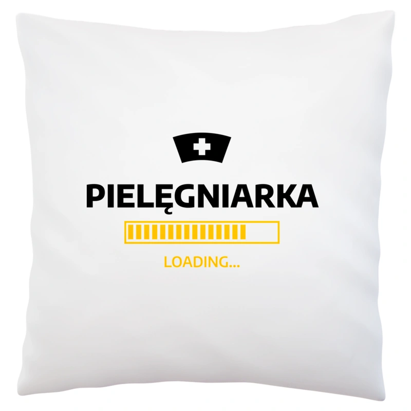 Pielęgniarka Loading - Poduszka Biała